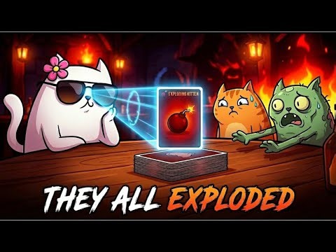 How to DOMINATE a 5-Player Match - Exploding Kittens 2 (Winning Strategy)