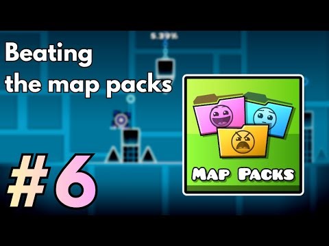 Trying to beat the Map Packs (Geometry Dash) | Stream 6
