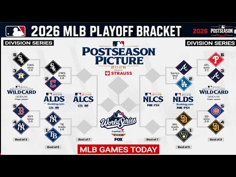 MLB Division series 2026 ; MLB games today ; MLB Standings ; MLB Playoffs 2026 ; MLB schedule today