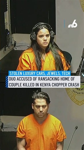 Duo accused of ransacking home of couple killed in Kenya chopper crash