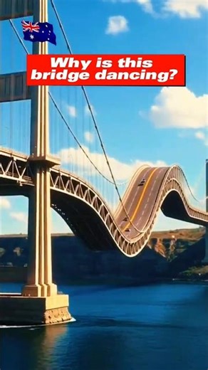 Why This Bridge Started Dancing Before It Collapsed | Tacoma Narrows Bridge #shorts