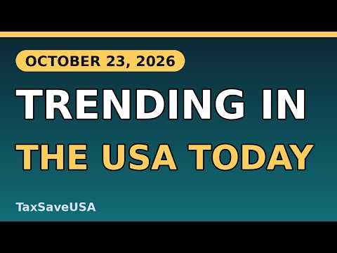 Top 8 Trending US Stories Today | October 23, 2026