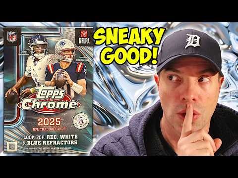 2025 Topps Chrome Football BLASTER BOXES Hit Hard!