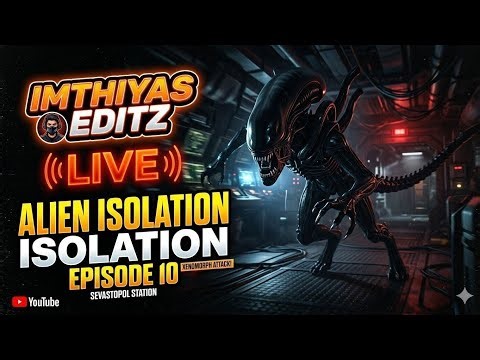 explore and escape from the alien and Android|| episode 10||ALIEN ISOLATION LIVE👽👽👽👽👽