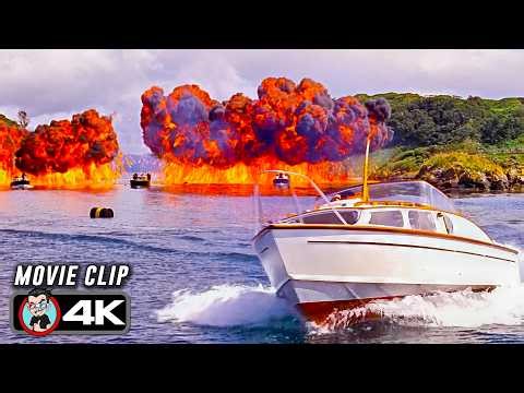 007’s High-Speed Boat Escape | From Russia With Love (4K)