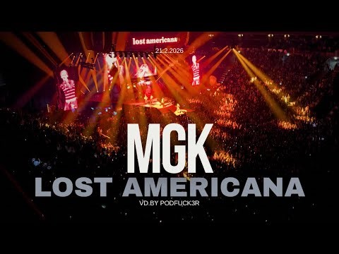 Machine Gun Kelly LIVE in Prague 4K 🇨🇿 | Lost Americana Tour 2026 | O2 Arena (Full Crowd Energy)