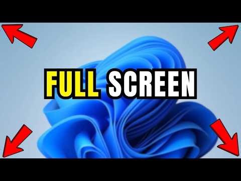 How To Full Screen In Laptop & PC (Step By Step)
