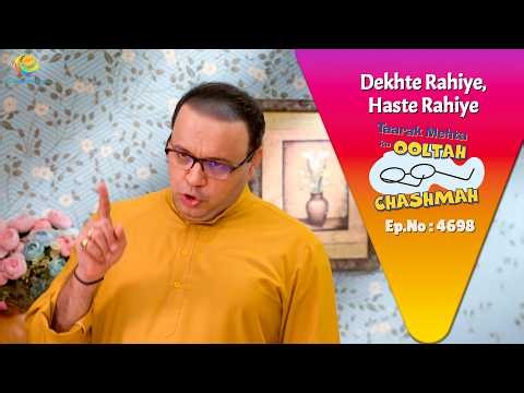 NEW! Ep 4698 - Bhide Kispe Kar Raha Hai Gussa! | Taarak Mehta ka Ooltah Chasmah