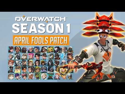 Overwatch - EVERY HERO CHANGE for April Fools Patch 2026