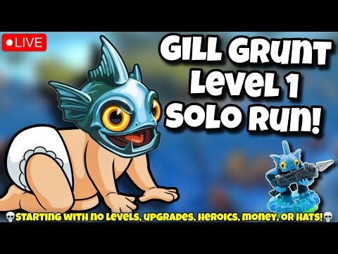 THE ULTIMATE GILL GRUNT SOLO-RUN! (LIVE) Part 1
