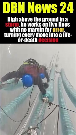 Working on Power Lines in a Storm?!