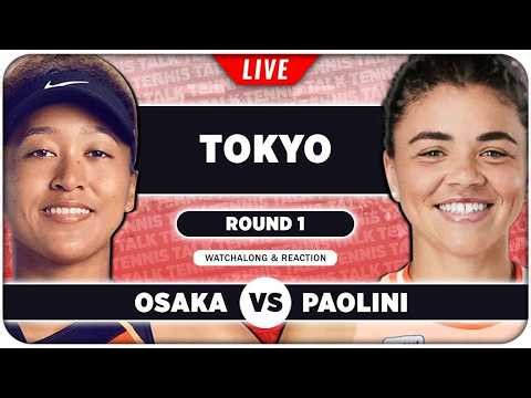 OSAKA vs PAOLINI • WTA Tokyo 2026 • LIVE Tennis Watchalong