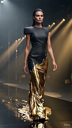 8K HDR 60FPS | Liquid Gold Runway | Ultimate OLED Display & Brightness Test