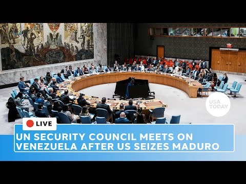 Watch live: UN Security Council meets on Venezuela after US seizes Maduro