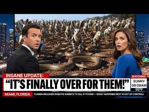 Florida Released Robotic Rabbits to Kill Pythons — What Happened Next Is Out Of Control!