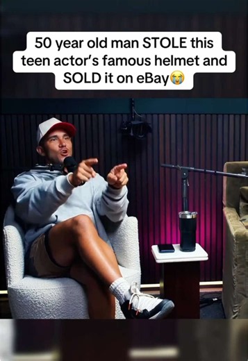 50-year-old man stole teen actor’s famous helmet and sold it on eBay