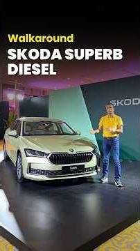 Skoda Superb Diesel: A quick introduction #shorts