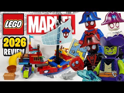 LEGO Marvel Team Spidey Pirate Ship (11208) - 2026 Set Review