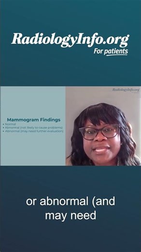 Understanding Your Mammogram Report (Preview)
