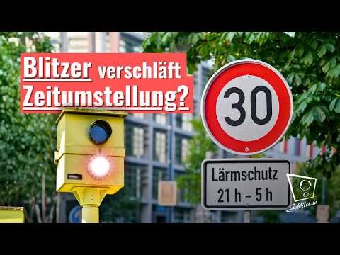 Blitzer verschläft Zeitumstellung: Wird ein Bußgeld trotzdem fällig? | News