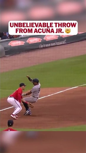 Ronald Acuña Jr. WILD Outfield Assist