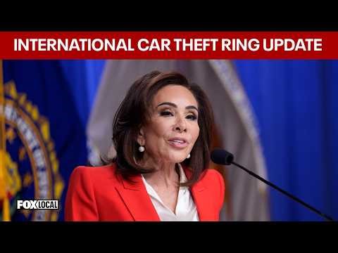 Jeanine Pirro, DC Mayor announce arrests in international car theft ring | FOX 5 DC