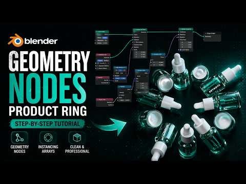 Animate Any Product in Seconds with Blender Geometry Nodes