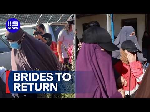 ISIS brides hoping to return to Australia | 9 News Australia