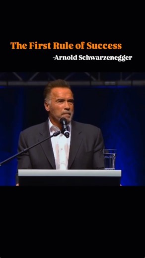 "Day 21/100: Arnold Schwarzenegger | Do you know the first rule of success?| #arnoldschwarzenegger