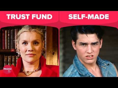 5 Celebs Who Came from Money & 5 Who Came from Nothing