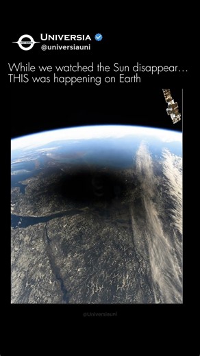 This Is What a Solar Eclipse Looks Like From Space