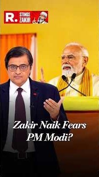 Zakir Naik Sting: Arnab Asks Will India Allow Terror Preacher’s ‘After BJP Goes’ Wish to Come True?