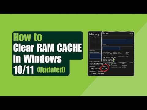 How to Clear RAM Cache on Windows 11 (Boost Speed Instantly!)