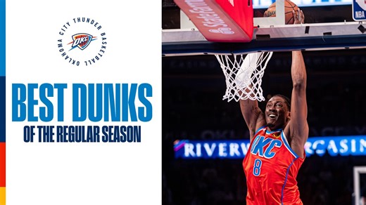 One Hour of the Best Dunks of the 2025-26 NBA Regular Season | OKC Thunder