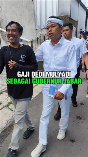 This is Dedi Mulyadi's Salary as Governor of West Java