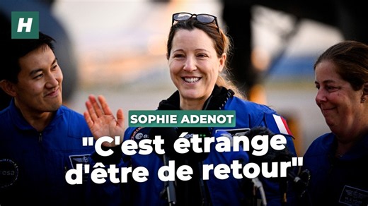 Les premiers mots de Sophie Adenot après huit mois dans l’espace