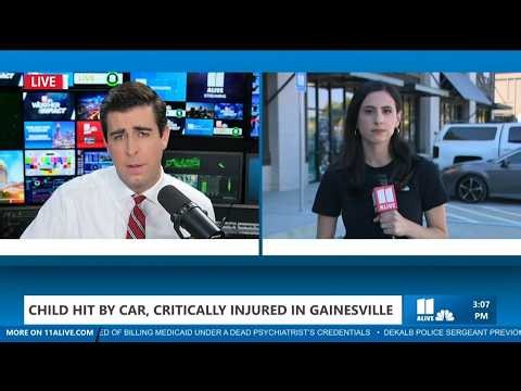 Gainesville child critically hurt in crash