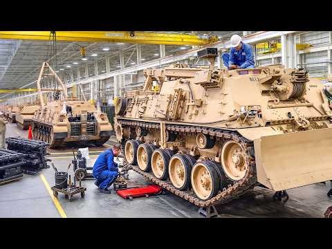 Inside Restricted Military Factory Repairing US Army’s Most Feared Combat Vehicles