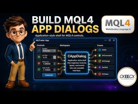 MQL4 CAppDialog: Turn Controls into an App