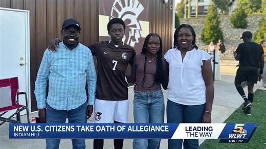 Teen becomes first in family to earn U.S. citizenship at Cincinnati ceremony