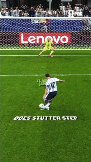 Should Messi go back to the stutter step?
