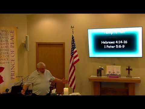 Sunday Worship Service March 22 2026 01 'Temptation" Pastor Sam Samuelson