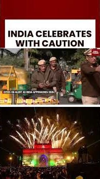 #newyear2026 #secutiy ndia Welcomes 2026 With Celebrations and Tight Security in Major Cities