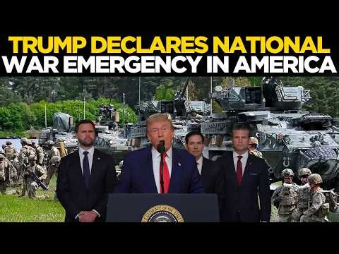 Donald Trump LIVE | US President Drops BOMBSHELL; Declares Emergency Warning In America | US News
