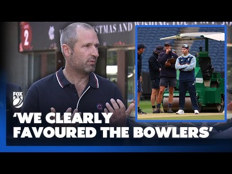 "State of Shock" 😬 MCG Curator Explains Controversial Pitch After Rapid Test | Fox Cricket