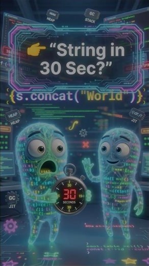 Java String in 30 Seconds 🔥 Must Know Before Interview #java #string #javatutorial