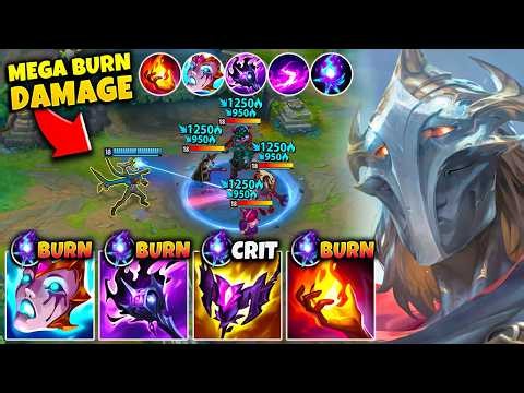 Viktor but I stack 6 burn effects and watch the enemies melt away (INSANE DAMAGE)
