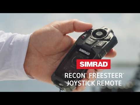 Simrad® | How to Use the RECON® FreeSteer™ Joystick Remote