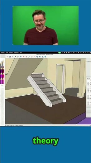 Don't Be Cranky About Gravity #sketchup
