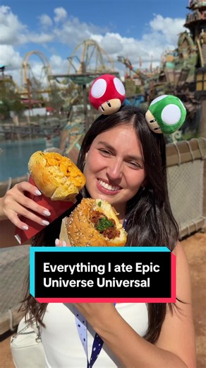 Everything I Ate at Epic Universe Universal Orlando
